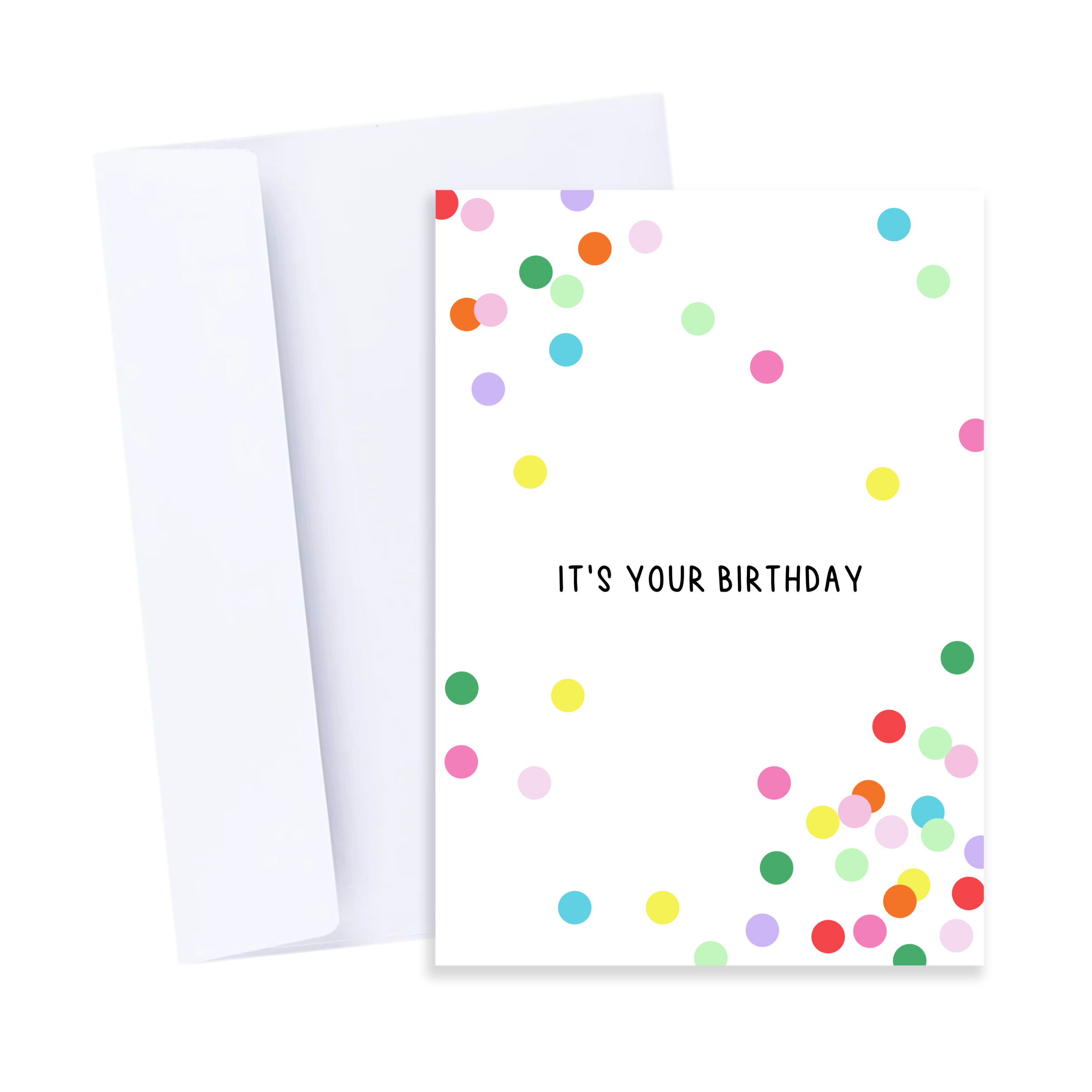 Confetti Birthday Card