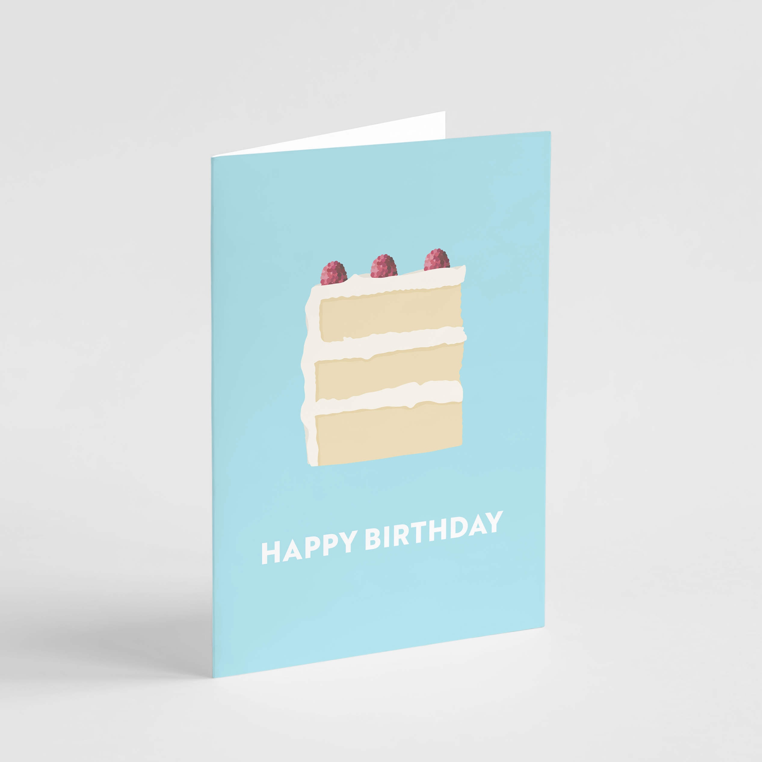 Happy Birthday Cake Card